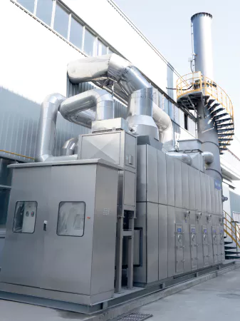 Zeolite Rotor and Catalyst Efficiency Test Bed