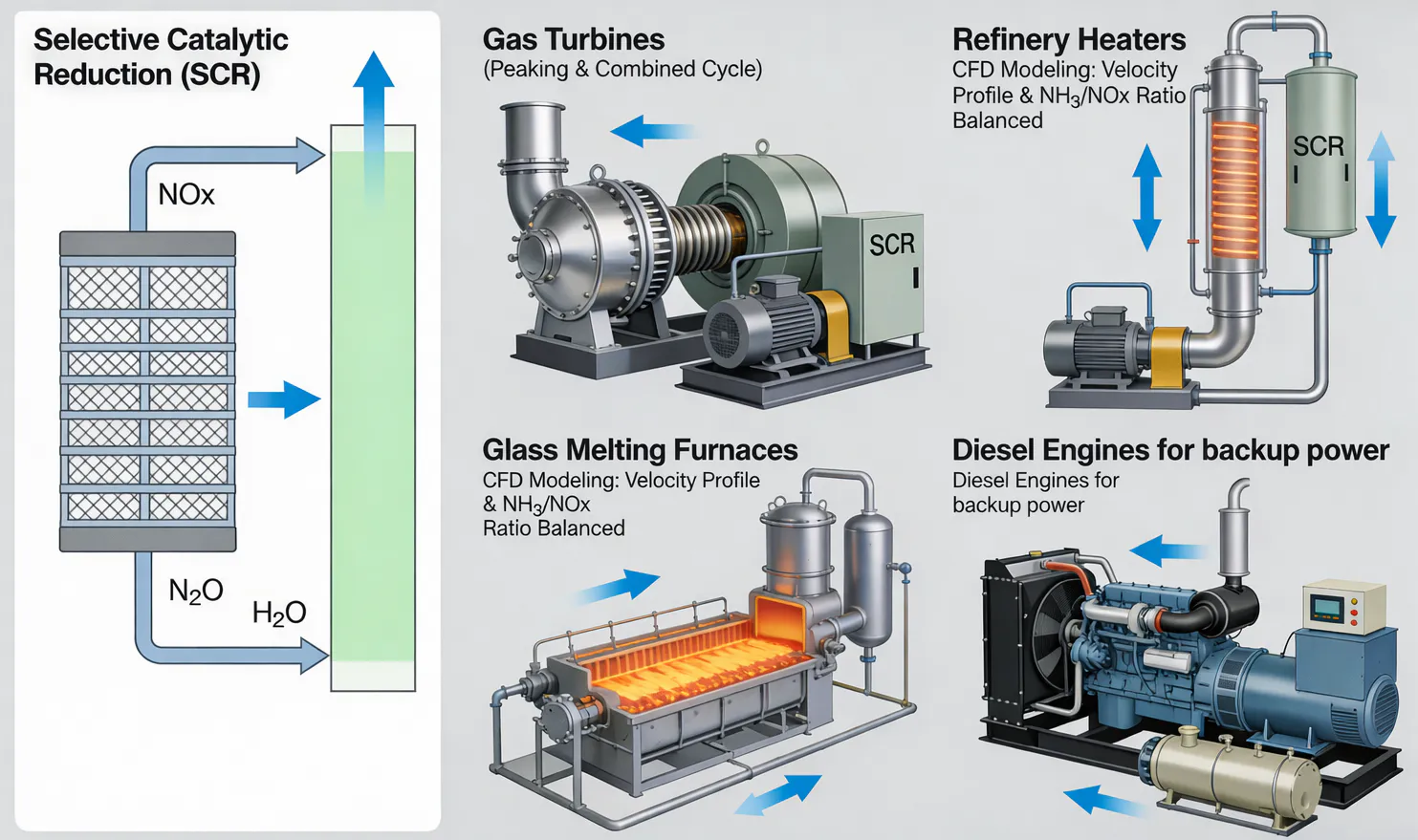 rtooxidizer-Selective Catalytic Reduction-application