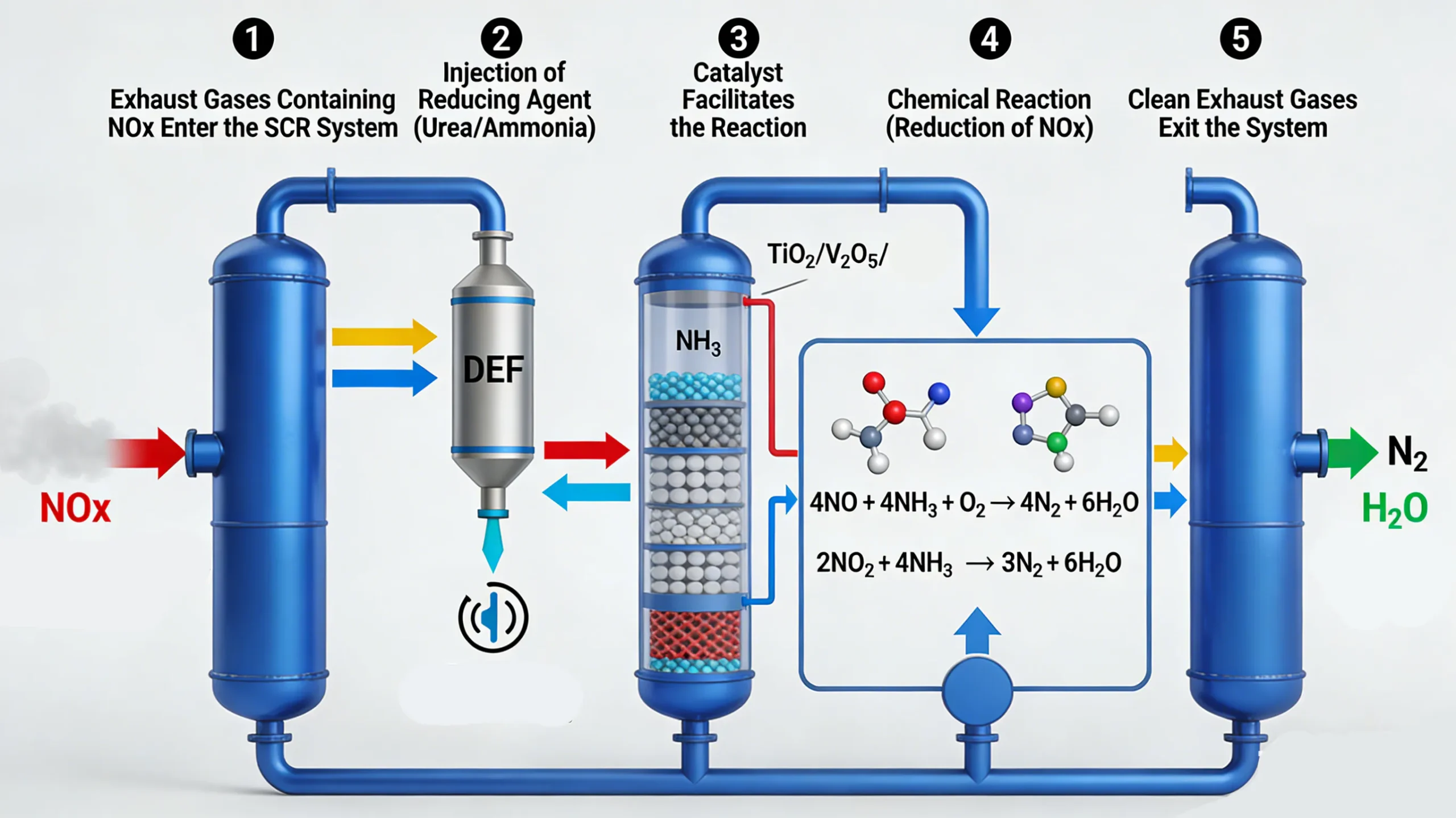 rtooxidizer-Selective Catalytic Reduction-work