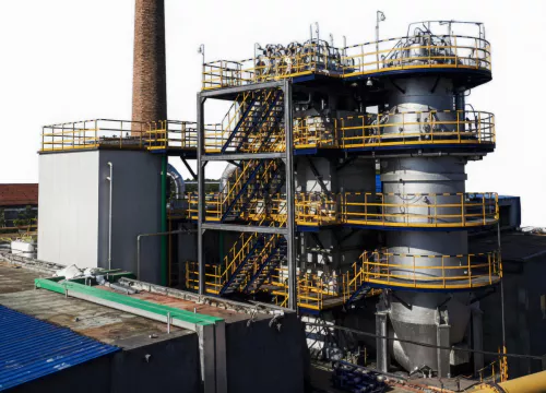 Complete installed incinerator system
