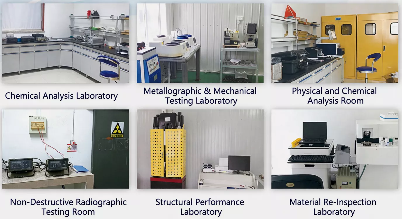 Combustion test laboratory used to validate ultra-low-NOx burner performance