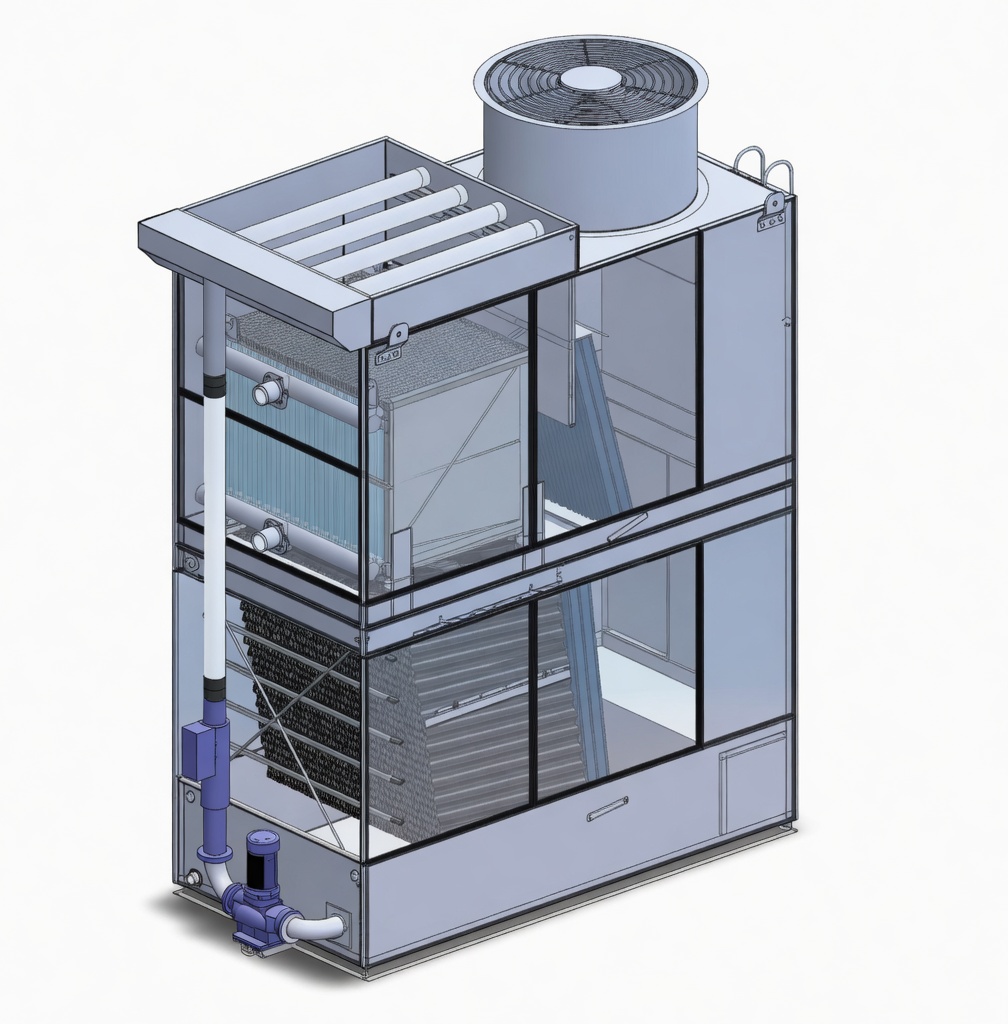 Ever-Power Plate-Type Economizer Evaporator with inflated honeycomb plates for low-temperature flue gas waste heat recovery